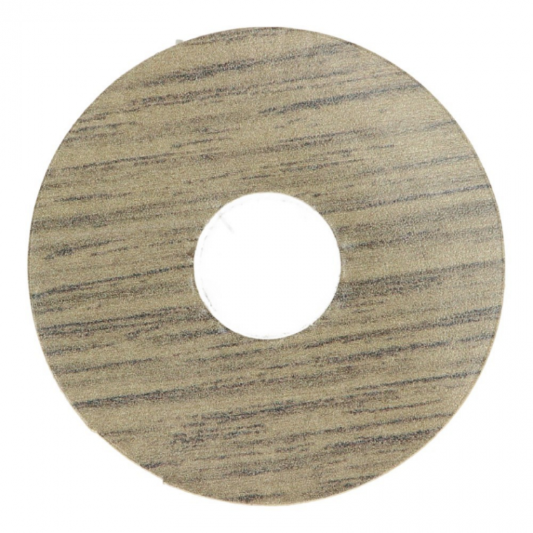 Zelfklevende Rozet (17 mm) Traditional Oak