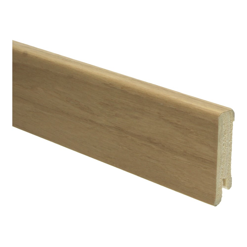 Rechte plint 60x16 edelfineer eiken gelakt