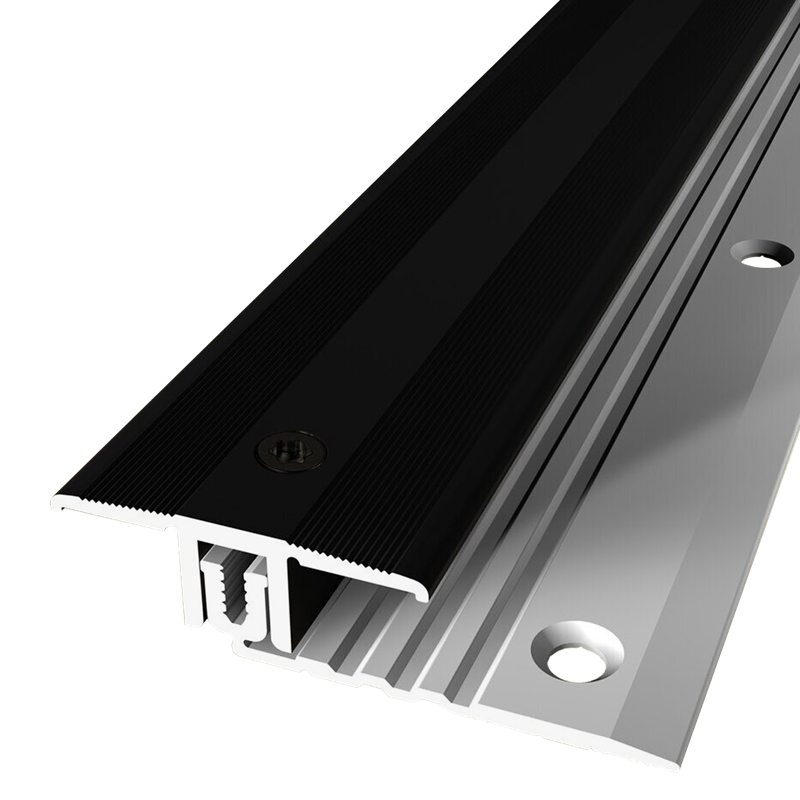 Overgangsprofiel 488 7-15 mm alu zwart 2,7 m