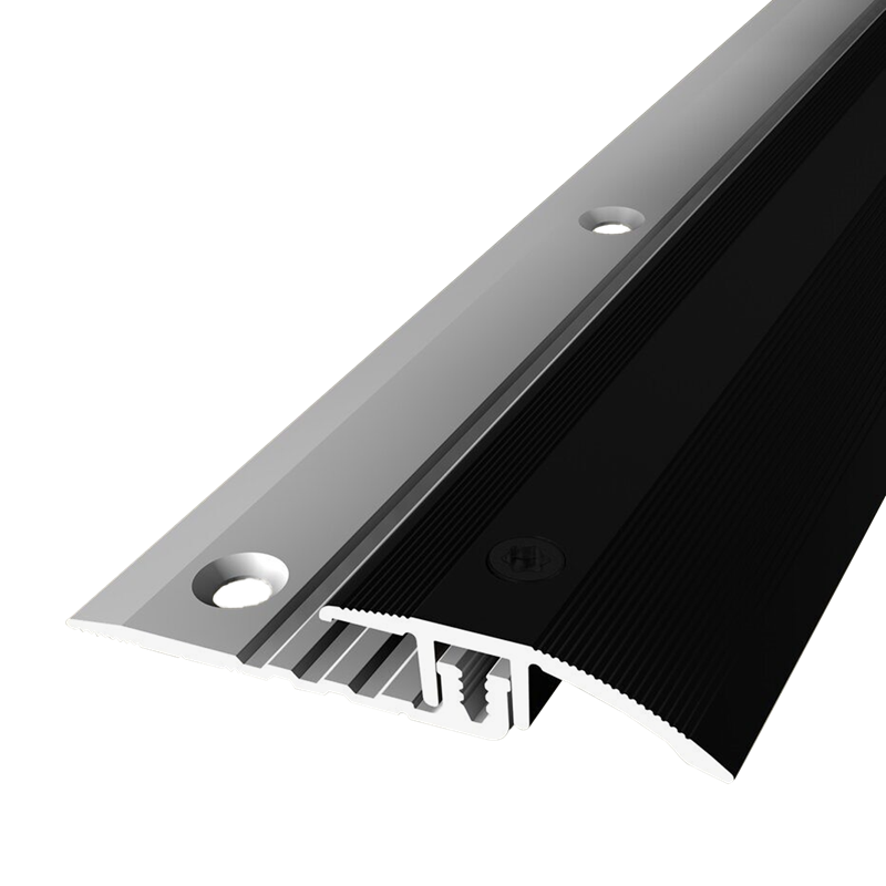 Aanpassingsprof. 376 4 - 9,5 mm alu zwart 1,0 m