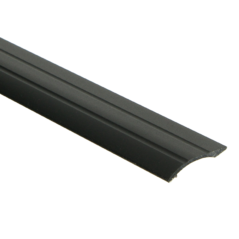 Overgangsprofiel zelfklevend 0-20 mm matzwart 1M