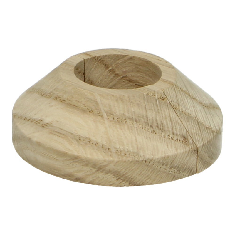 Rozet ÿ 22 mm eiken onbewerkt