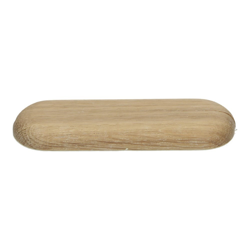 Dubbele rozet z. boorgat eiken wit geol.